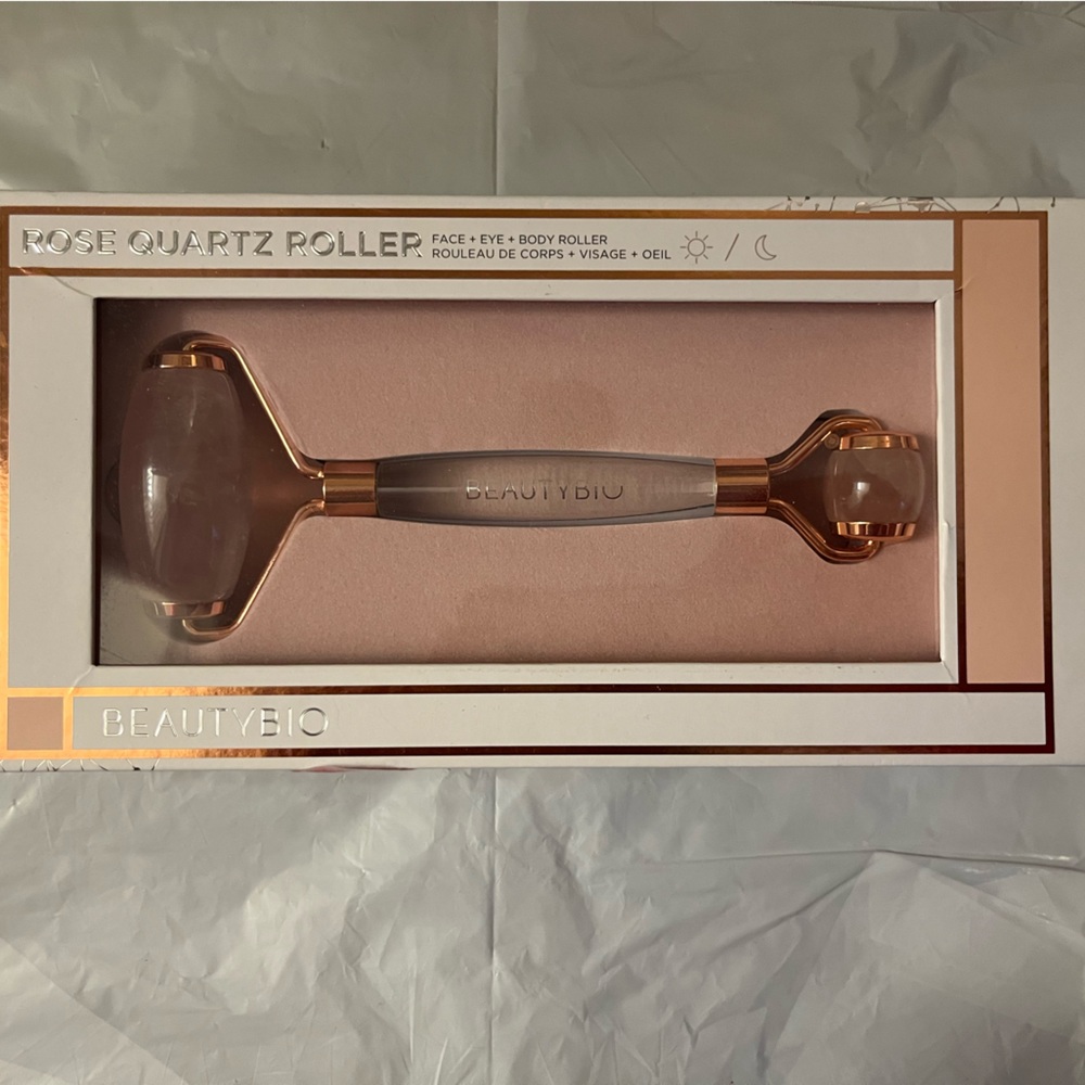 BeautyBio Rose Quartz Roller
